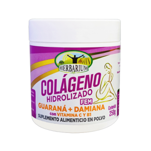 En Polvo Colágeno Hidrolizado Fem Guaraná + Damiana con Vitamina C