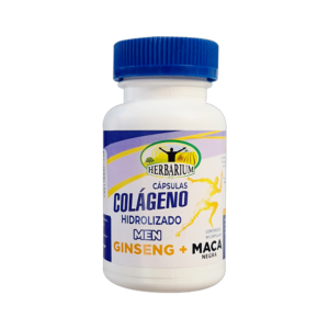 Cápsulas Colágeno Hidrolizado Men Ginseng + Maca