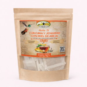 Herba-Té Cúrcuma y Jengibre con Miel de Abeja 30uds