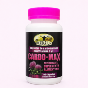 Cápsulas Cardo-Max Cardomariano con Vitamina C y E