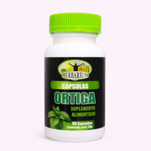 Cápsulas Ortiga con Vitamina C, B1 y B2