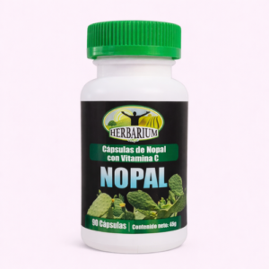 Cápsulas Nopal con Vitamina C